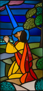 stained glass jesus